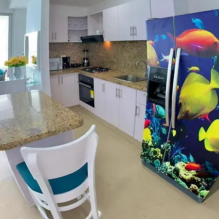 2p1-al3 Apartamento De 2 Alcobas Frente Al Mar Con Aire Acondicionado Y Wifi *
