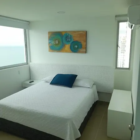 2p1-al3 Apartamento De 2 Alcobas Frente Al Mar Con Aire Acondicionado Y Wifi Apartamento *