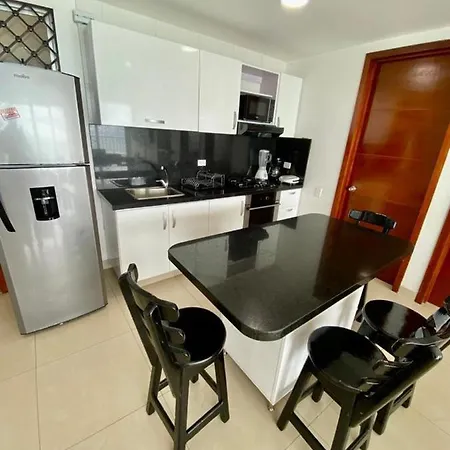 Apartamento 2p1-al3 Apartamento De 2 Alcobas Frente Al Mar Con Aire Acondicionado Y Wifi