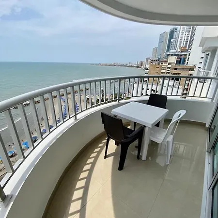Apartamento 2p1-al3 Apartamento De 2 Alcobas Frente Al Mar Con Aire Acondicionado Y Wifi *
