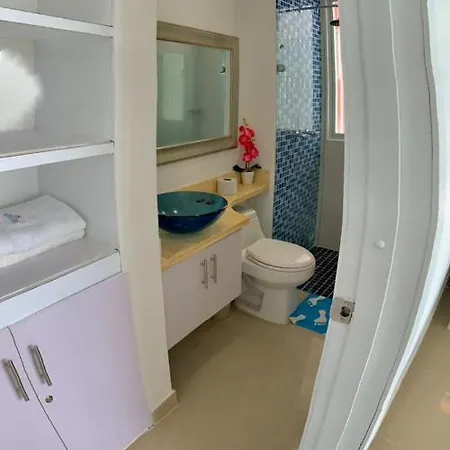 2p1-al3 Apartamento De 2 Alcobas Frente Al Mar Con Aire Acondicionado Y Wifi Apartamento *