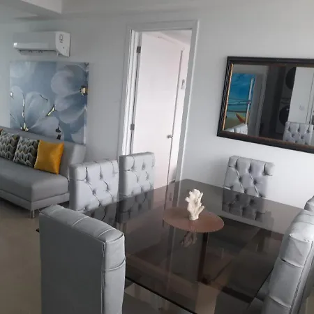 2p1-al3 Apartamento De 2 Alcobas Frente Al Mar Con Aire Acondicionado Y Wifi Apartamento