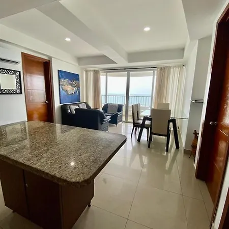 2p1-al3 Apartamento De 2 Alcobas Frente Al Mar Con Aire Acondicionado Y Wifi Apartamento *