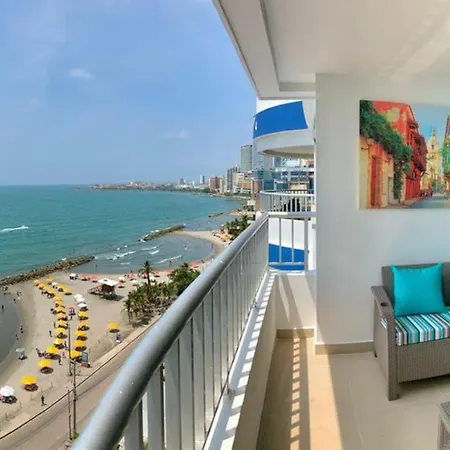 Apartment 2p1-al3 Apartamento De 2 Alcobas Frente Al Mar Con Aire Acondicionado Y Wifi *
