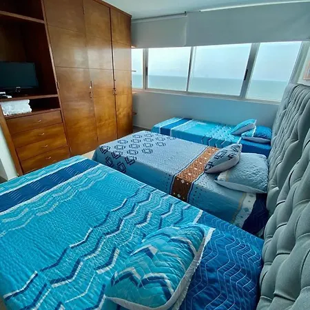 Apartment 2p1-al3 Apartamento De 2 Alcobas Frente Al Mar Con Aire Acondicionado Y Wifi Cartagena