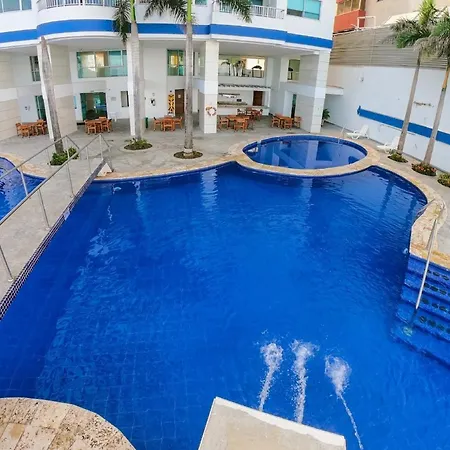 2p1-al3 Apartamento De 2 Alcobas Frente Al Mar Con Aire Acondicionado Y Wifi Cartagena