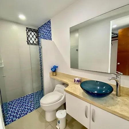 2p1-al3 Apartamento De 2 Alcobas Frente Al Mar Con Aire Acondicionado Y Wifi Cartagena