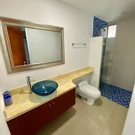 2p1-al3 Apartamento De 2 Alcobas Frente Al Mar Con Aire Acondicionado Y Wifi Cartagena